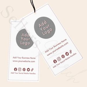 Hang Tags Customized with Your Logo